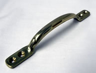 Dee Handle Polished Brass