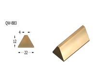 Q Wood Glazing Bar 4mm 3Mtr.