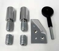 Sash Stop 26mm Polished Chrome
